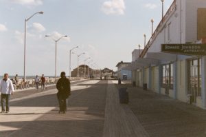 Asbury Park Boardwalk, outside the old Howard Johnson's